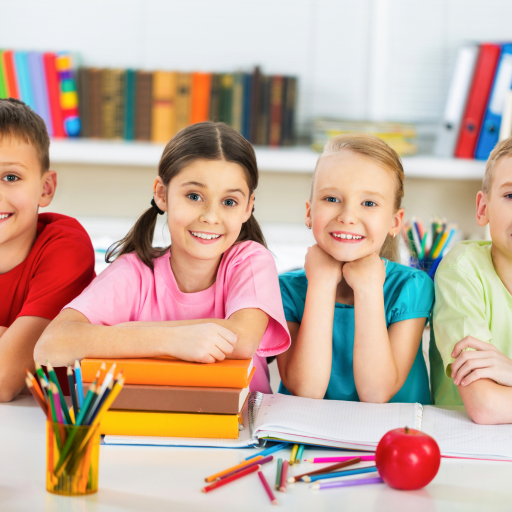Students learning